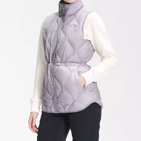 NWT The North Face Westcliff Down Vest Women’s Small Minimal Greg Lilac S - Picture 3 of 11